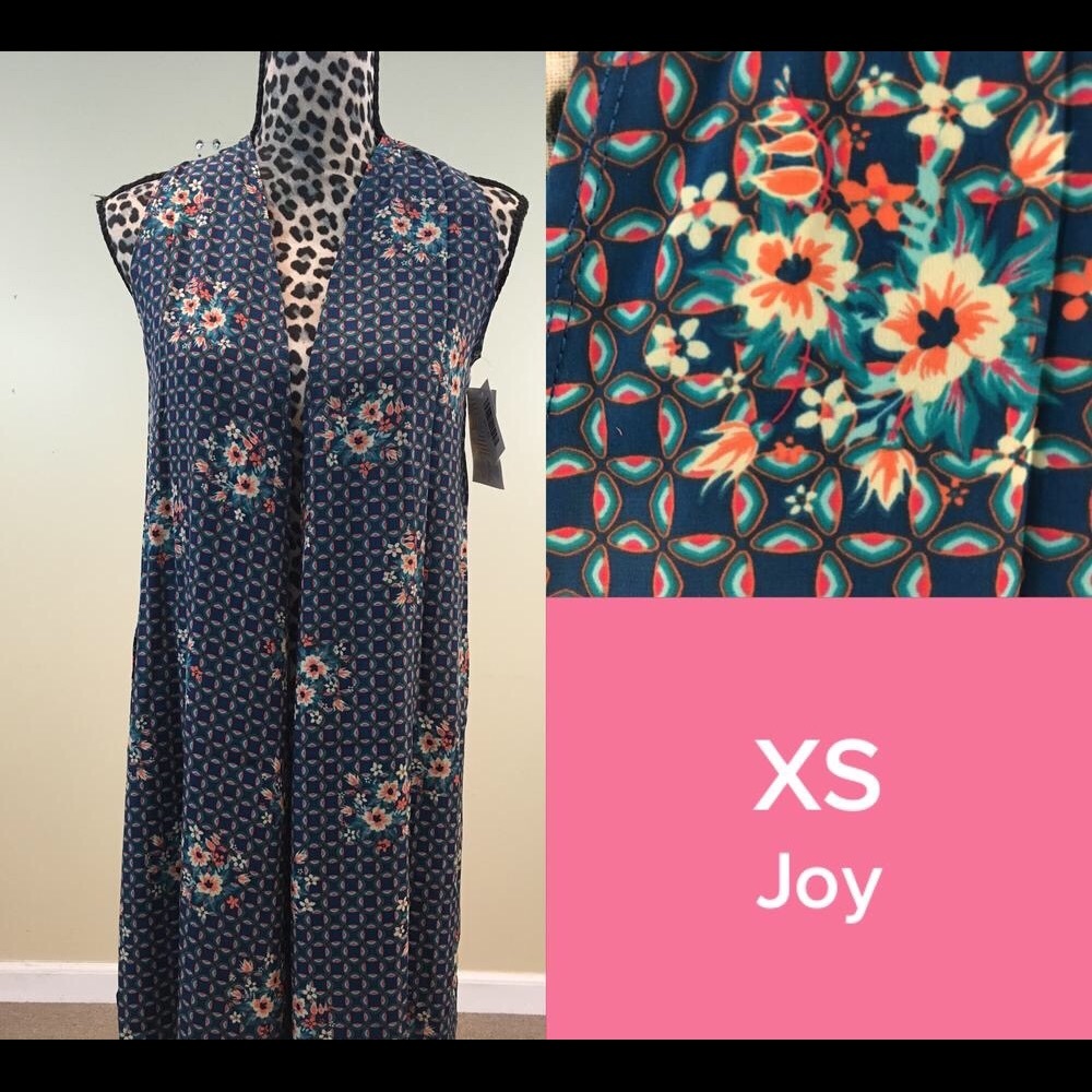 LuLaRoe Joy Longline Vest